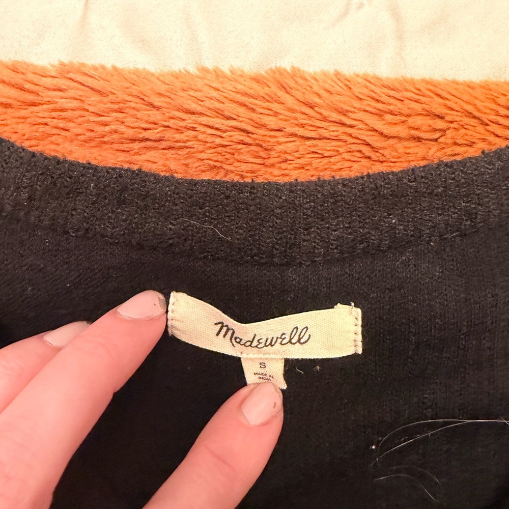 Madewell Black Sweater
